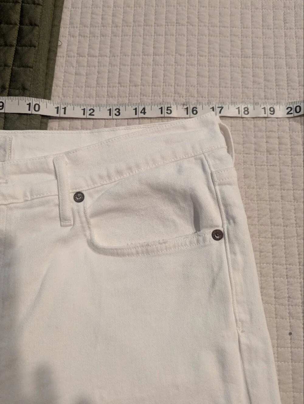 AGOLDE Riley Straight Crop  Denim Jeans In Whip High Waisted Size 32